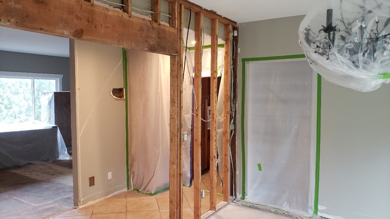 View from dining room