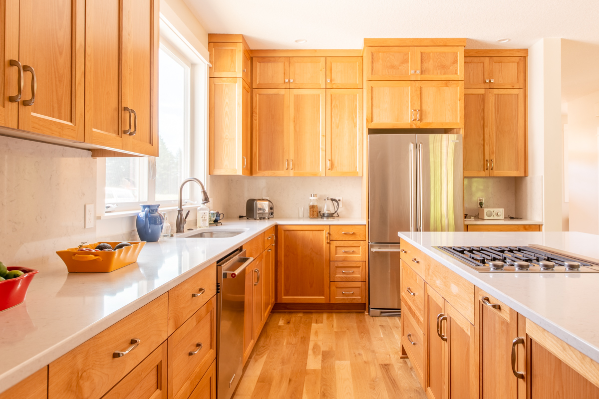 Custom cabinetry and countertops