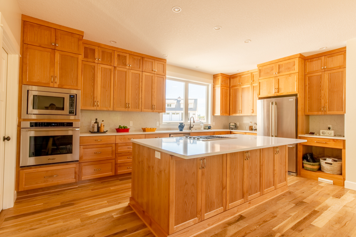 Stunning finished kitchen