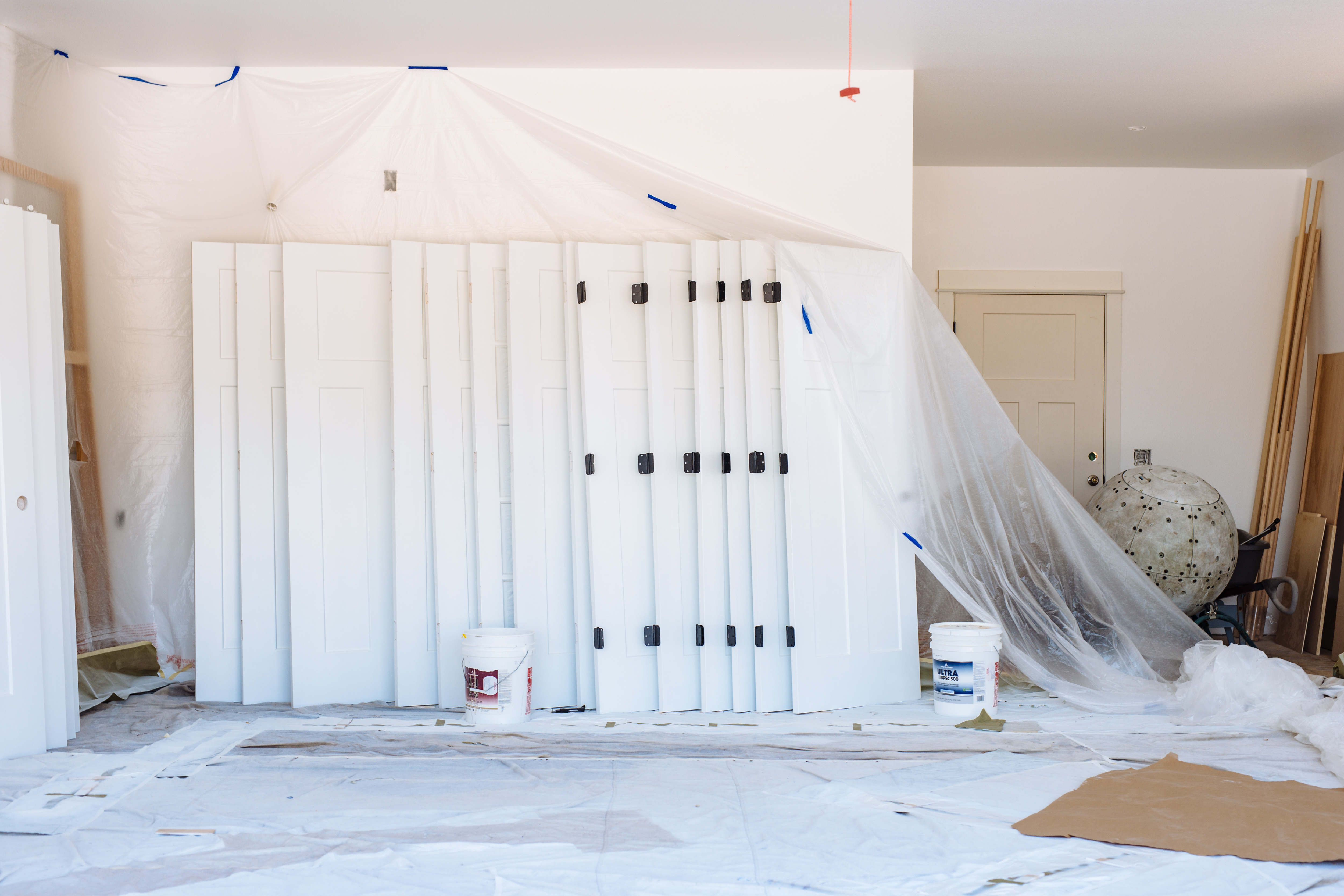 Handpainting finish materials