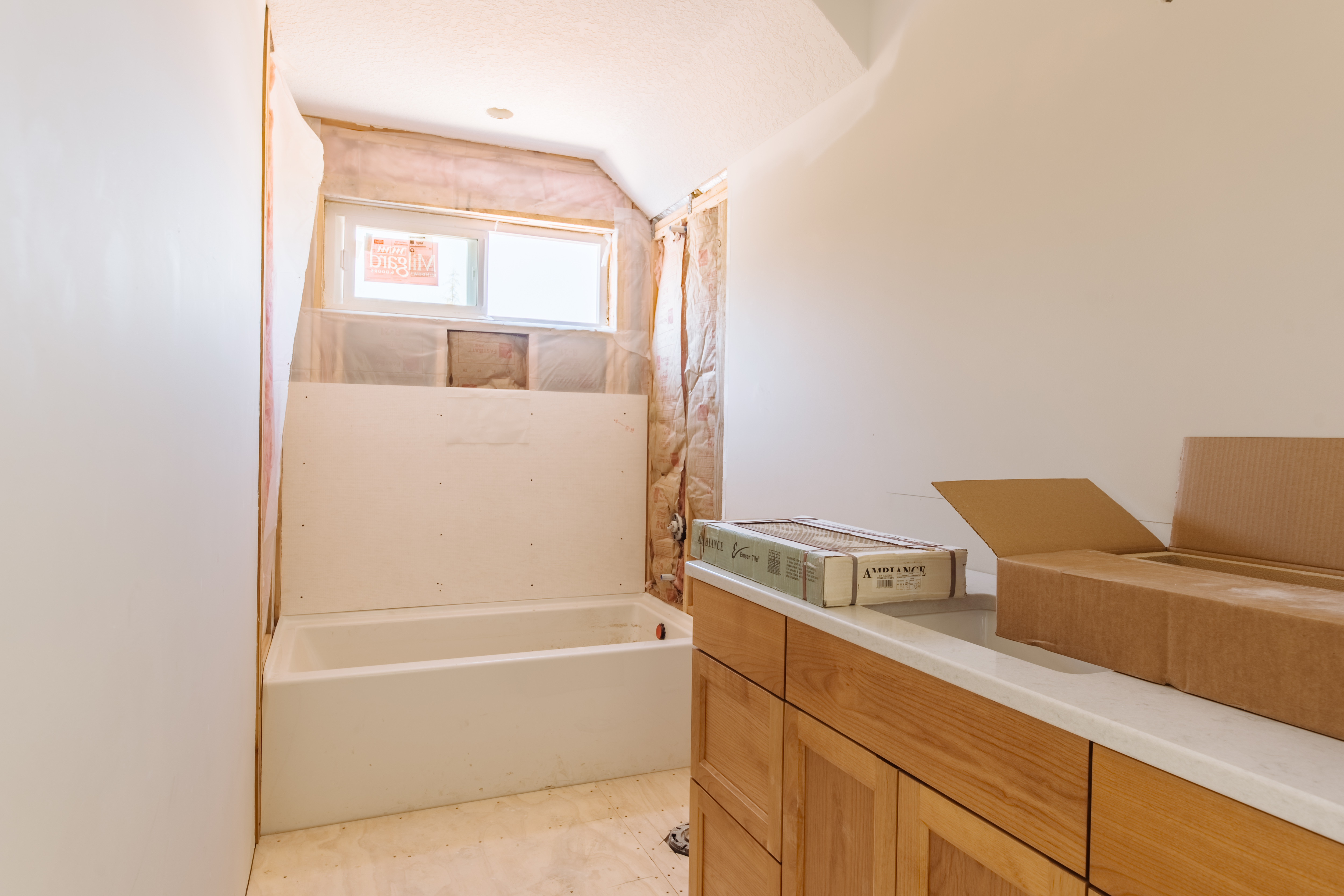 Outbuilding bathroom